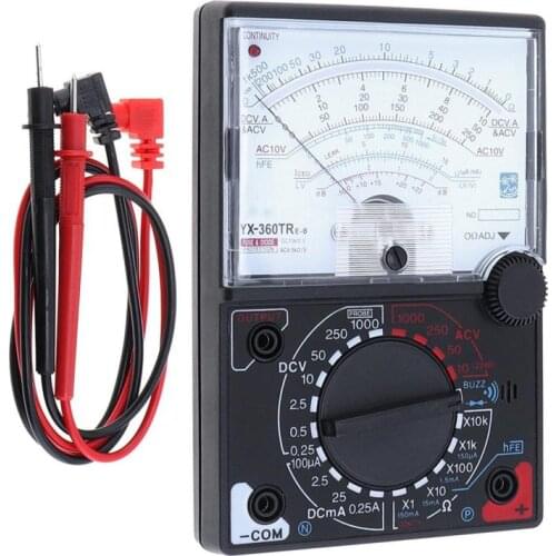 YX-360TR Range AC DC Pointer Type Analog Meter Multimeter Voltmeter Tester Multimeter High Precision Digital Display