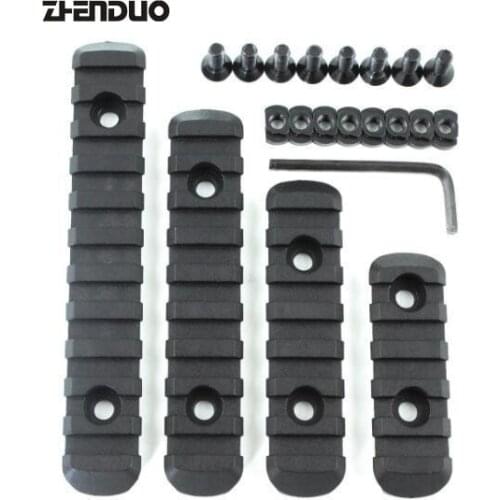 ZHENDUO Keymod or M-lok MOE Metal Keymod Nylon Rail Set