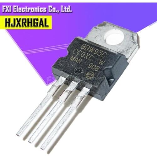 100PCS BDW93C TO-220 BDW93 TO220 NPN Darlington