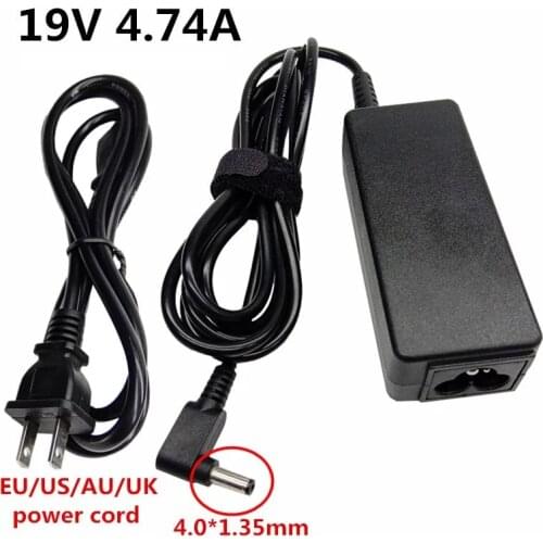 19V 4.74A 4.0*1.35mm AC Notebook Adaptor Laptop Power Supply Adapter Charging Device For Asus Universal EU US UK AU Plug
