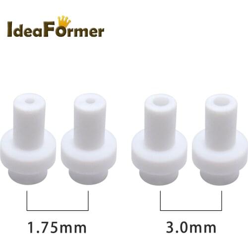 2/4Pcs Ultimaker 2 UM2 Hot End Isolator Coupler PTFE Connector Inner Sleeve For 1.75mm 3mm Filament