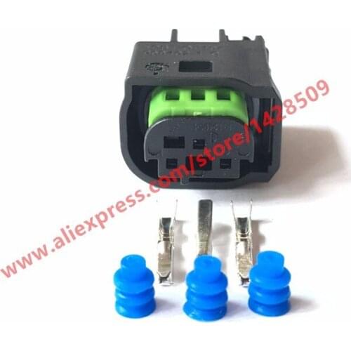 20 Sets 3 Pin Connector Female Male Waterproof Wire Harness Connector For Benz BMW 1-967642-1