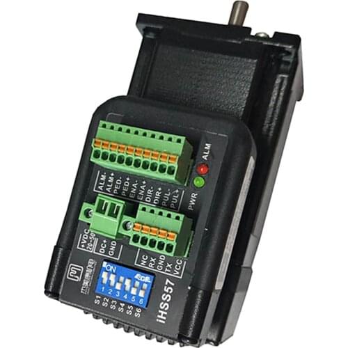 2Nm Integrated 57 Closed-Loop Stepper Hybrid Servo Motor Driver iHSS57-36-20