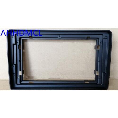 Car Fascia Navigation Fascias Dash Frame Kit For 9" Universal Android Multimedia Player For Outlander 2004 2005 2006 2007