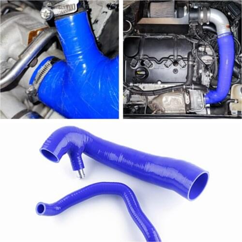 For 2007-2010 MINI COOPER S R56 1.6L TURBO AIR INTAKE BOOST HOSE KIT SILICONE RED 2007 2008 2009 2010 07 08 09 10