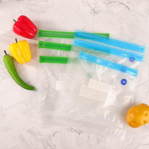 Home Vacuum Bag For Food Storage Bag With Valve Transparent Border Foldable Compressed Organizer Space Saving Seal Packet