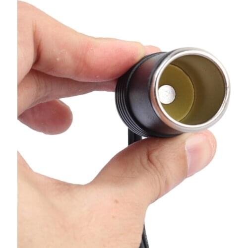 To DC 5521 Car Lighter Female Socket Power Splitter Adapter 12V