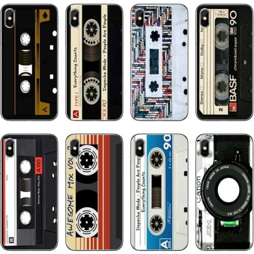 Cassette tape volume Camera Accessories Phone Case For Xiaomi Mi 11 Note 10 10T 9 9T 8 Pro A2 Lite A3 A1 Poco F1 F2 M3 X3 NFC