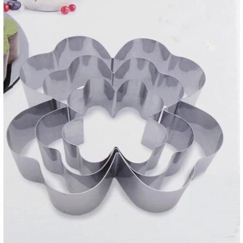 Narkalıp Circle Clover Shaped Cake & Cake Mold