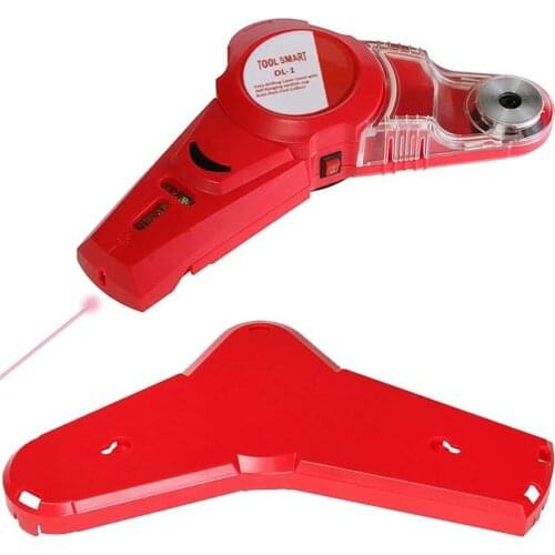 Drill Guide Collector 2 In 1 Laser Leve Horizontal Measure Locator With Measuring Range Vertical Measure Tape Measuring Tools