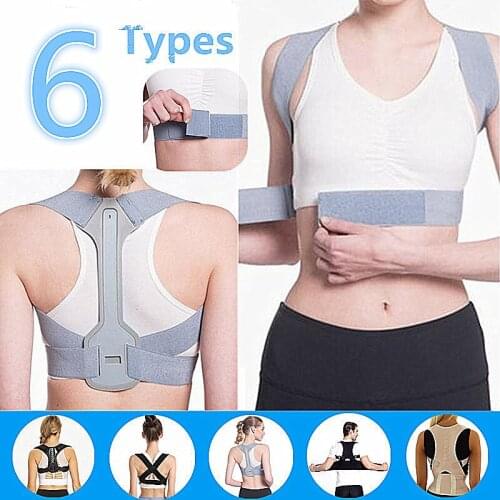 S/M/L New Fund Posture Corrector Back Shoulder Support Corrector Band Adjustable Brace Correction Humpback Back Pain Relief