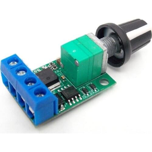 DC motor speed governor PWM speed regulation LED dimming 10A/5V-16V ultra high linearity band switch