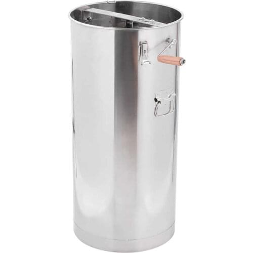 Stainless Steel Manual Honey Extractor Seamless Welding Steel Frame Honey Extraction Machine Honey Centrifuge Beekeeping Tool