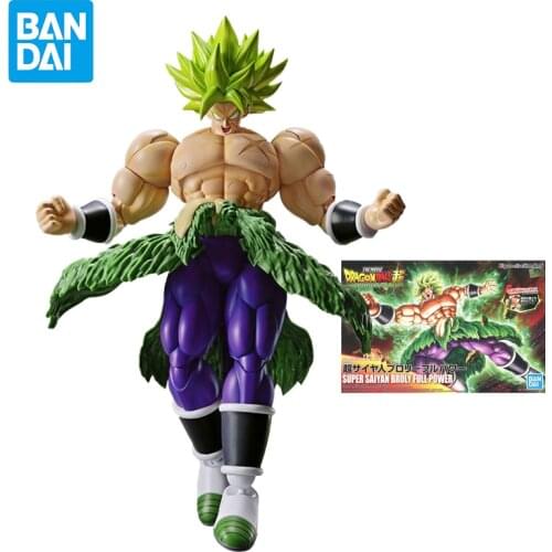 Bandai Assembled Model Figure-rise Dragon Ball Super Saiyan Broly Full Power Action Figure Decoration Toy Children Birthday Gift