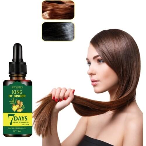 30ml Fast Hair Growth Serum Ginger Anti-Lose Essential Oil Hair Repair Preventing Hair Liquid Damaged Growing Dropshipping 01