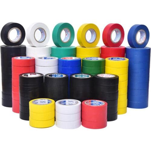 1pcs 600V Electrical Tapes 10M Flame Retardent Insulation Tape Heat Resistant Electrical Power Waterproof Self-adhesive Tape