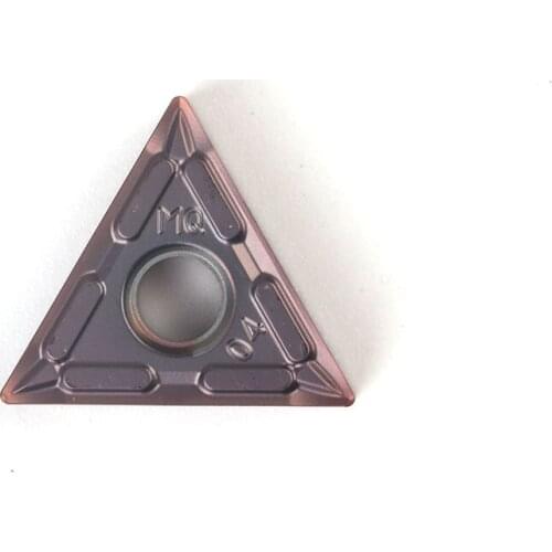 10Pcs TNMG160404-MQ CV8088 TNMG160408 CNC Lathe Machining Carbide Inserts Triangle Turning Tools Cutting Blade Stainless Steel