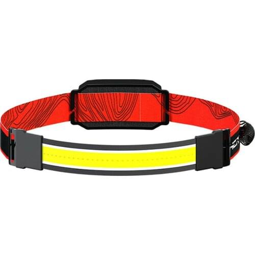 3 Mode COB LED Headlamp USB Rechargeable Headlight Waterproof Camping Work Torch