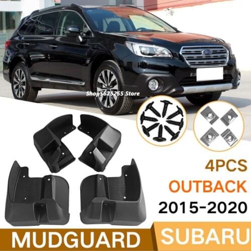 Car Mudflaps For Subaru Outback 2021 2020 2019 2018 2016 2015 Accessories Splash Guards Mud Flaps Front Rear Mudguards Fender