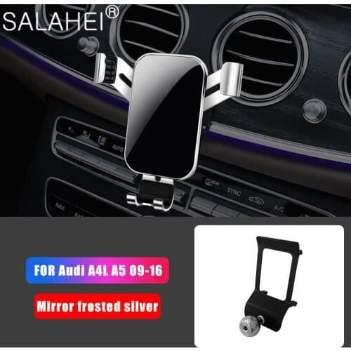 Phone Holder For Audi A4L A5 2009 2010 2011 2012 2013 2014 2015 2016 2017 2018 2019 Accessories Interior Air Vent Mount Clip