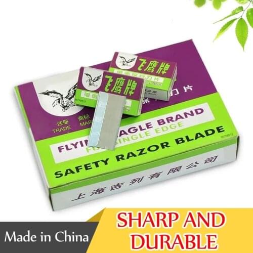 10pcs/lot Flying Eagle Brand Safety Razor Blade for OCA Adhesive Sticker Removing Cleaning LCD Stainless Steel Blade Repair Tool