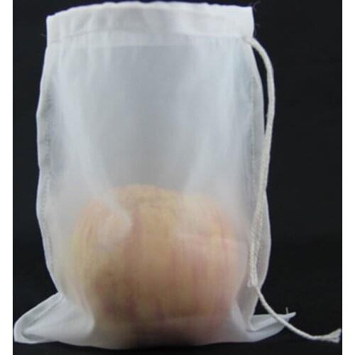 5 Pcs 100/160/200 Micron Beer Brew Bag Home Brew Filter Bag For Homebrewing With String Malt Mash Bag 15*20cm