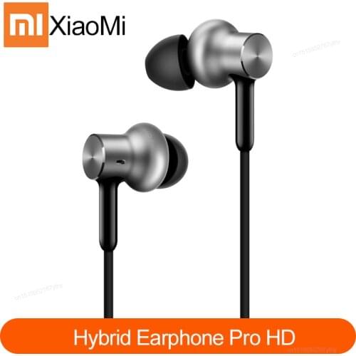 Original Xiaomi Mi In-Ear Hybrid Pro HD Earphone With Mic Noise Cancelling Mi Headset for Mobile Phones Huawei Redmi 4 redmi not