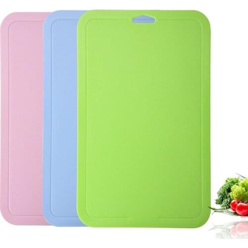 Plastic Non Slip Cutting Board Food Fruit Chopping Block Mat Kitchen Cook Supply Cutting Boards Washable Kitchen tool