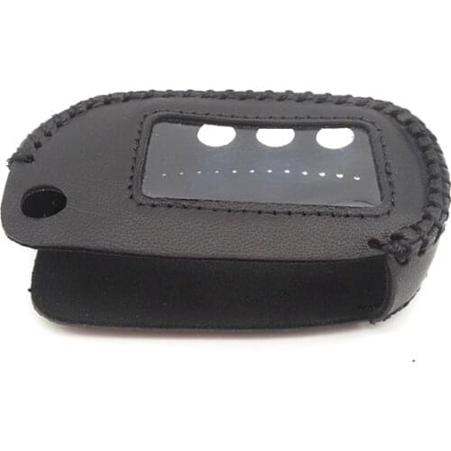 Russia version A91 uncut flip key leather case for starline A91 uncut blade fob case protective cover A91 leather case