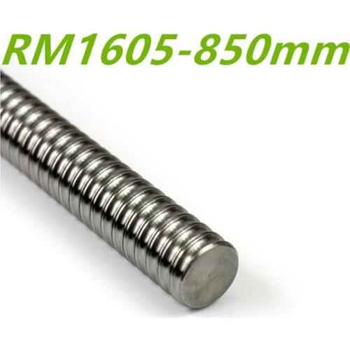 SFU1605 850mm RM1605 850mm C7 Rolled Ball screw (no SFU1605 nut)