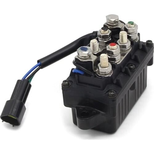 Starter Relay Solenoid For Yamaha 61A-81950-01 61A-81950-00 FT25 TLR F25 F25A F45A 25B 50J 50G 60F C60 P60 TLH 70B 75A P75 E75B