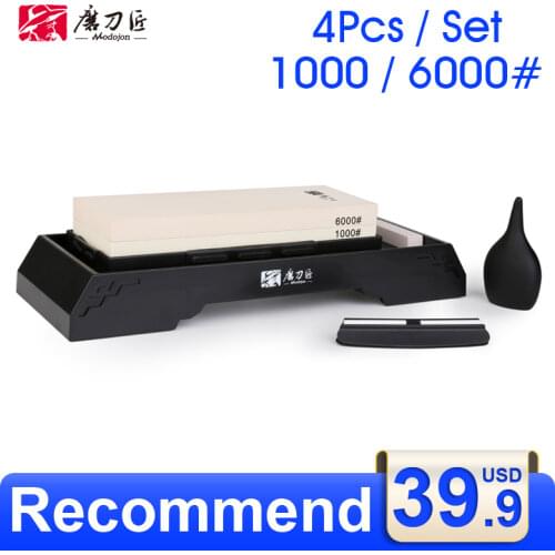 GRINDER1000/6000 Grit sharpening stone double-sided domestic knife sharpener for kitchen grindstone whetstone Big size TG8610