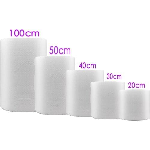 0.2*50m 1roll 10mm Cushioning Bubble Roll Warp Polietileno Packing Film Materials Verpakkings Materiaal embalagem da bolha de ar