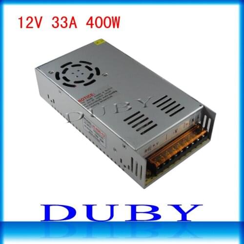 12V 33A 400W Switching power supply Driver For LED Light Strip Display AC100-240V Factory Supplier