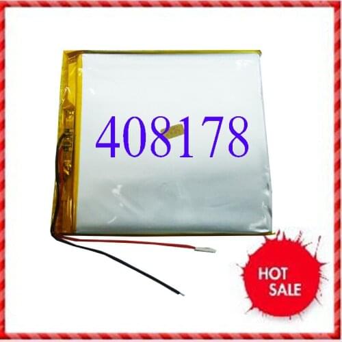 408178 battery 3.7V 2800mAh polymer lithium battery tablet battery mobile power supply Rechargeable Li-ion Cell