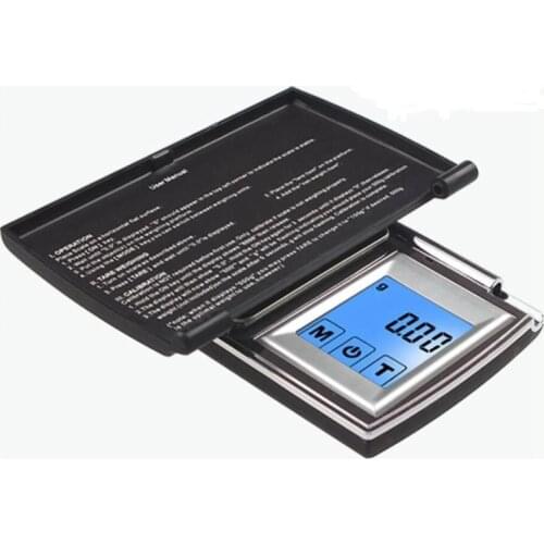 200gx0.01g LCD Touch Digital Pocket Scales for Gold Sterling Silver Jewelry 0.01 Mini Precision Balance Weight Electronic Scale