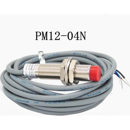 1PCS PM12-04N / PM12-04P / PM12-04S M12 NPN NO New FOTEK Proximity Switch Sensors 3 Wire 150mA 10-30VDC Sn-4mm