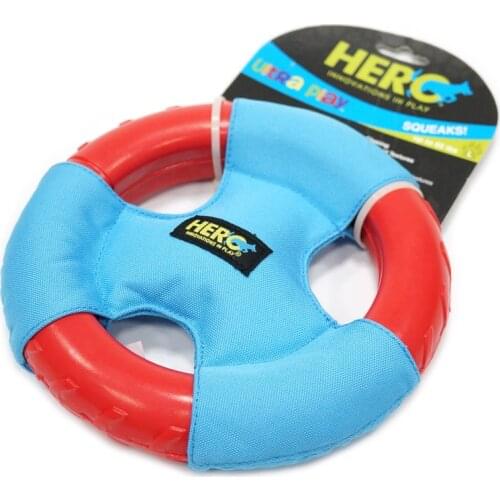 HERO Dog Toys Steering Wheel Shape Dog Toy Squeaky Toy Interactive for Medium or Large Dogs