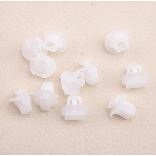 10pcs 76882JG10A Car Exterior Wheel Fender Flare Molding Clip Fit For Infiniti QX56 Nissan X-Trail 76882-JG10A