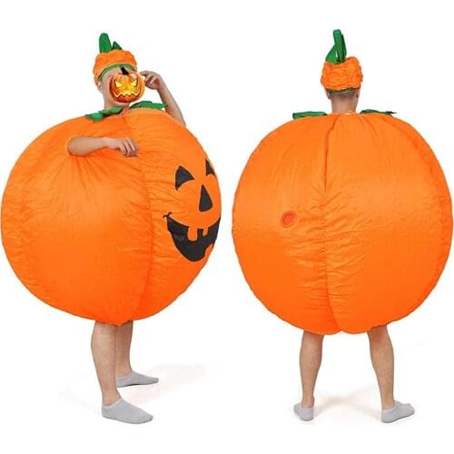 Pumpkin Costume Inflatable Costume Halloween Costumes Carnival Party for Adult