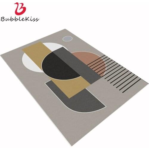 Bubble Kiss Rug And Carpet For Home Living Room Nordic Creativity Geometry Floor Mat Decor Rug Bedroom Slip Fashion Washable Rug