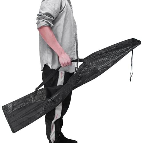 Kayak Paddle Bag Mesh Folding Portable Canoe Paddle Storage Bag Equipped With Shoulder Adjustable Strap Boat Accessories