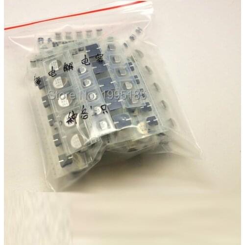 1uF-220uF) 200pcs 10Value SMD Aluminum Electrolytic Assorted Kit Set electronic diy kit