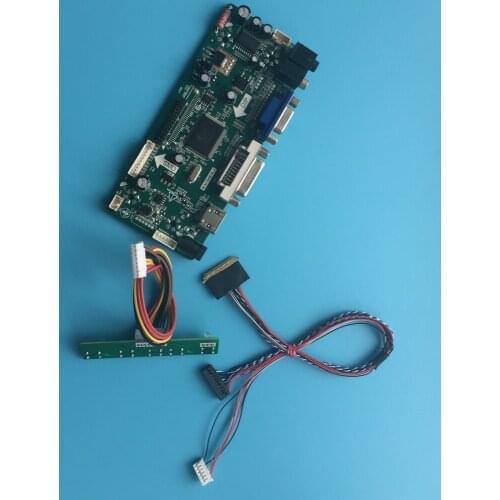 Kit for B140XTN02.8 40pin M.NT68676 LCD VGA 14" 1366X768 AUO Display Controller board Screen Panel DVI HDMI LED DIY