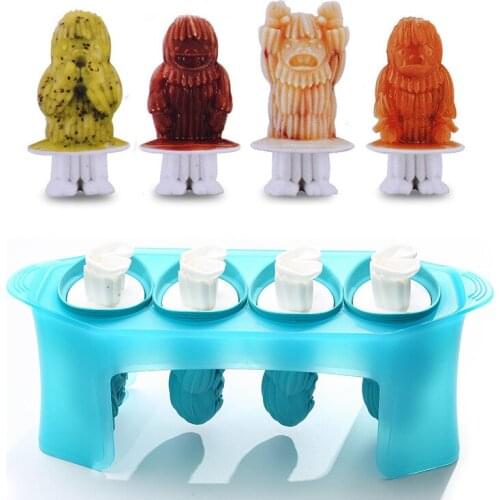 New Homemade Silicone Ice Mould Kitchen Ice Cube Molds Popsicle Maker DIY Ice Cream Tools Kitchen Bar Tools Summer Accessories