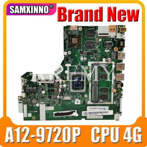 New!!! NMB341 Laptop motherboard For Lenovo 320-15ABR Mainboard 320-15ABR motherboard W/ VGA(2G) DDR(4G) A12-9720P 2.7-3.6 MHZ