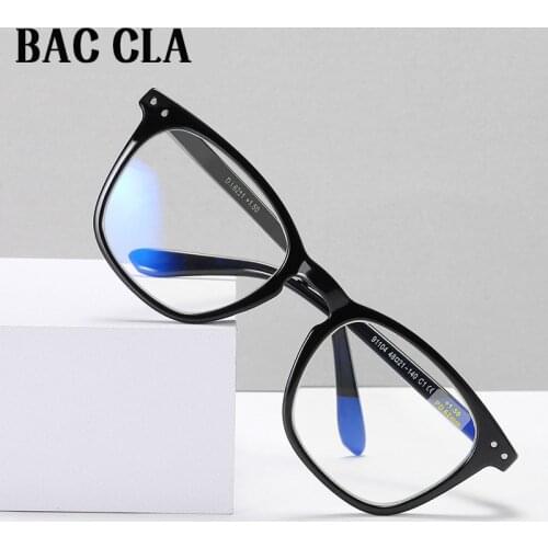 BAC CLA Anti-Blue Light Square Reading Glasses Classic Oversized Frame Reading Glasses for Women Men with +1.0 To +3.0