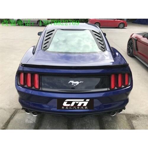 Fit for mustang 2015-2018 Rear windshield, shutter, rear runner, decorative board 2 pieces for 1 set