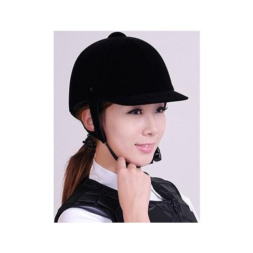Adjustable Equestrian helmet Riding Horse Helmets men and women Motorcycle Helmet caps horse cap black adjustable polo cap