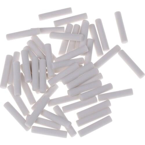 Replacement Erasers Sketch Erasers 50 Pcs 5*25mm Electric Eraser refill eraser With Refills